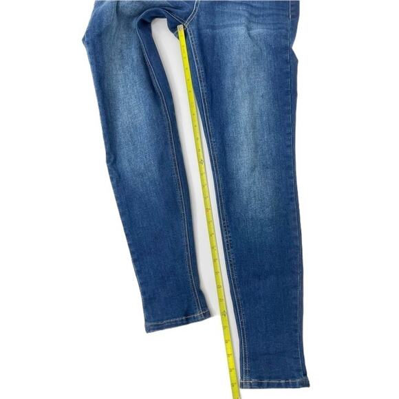 Maurices high rise skinny blue jegging jeans women's small (4-6) short - Picture 7 of 9